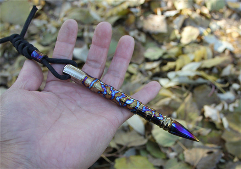Titan Stormfury Titanium Cone Multi-Tool Broken Window EDC