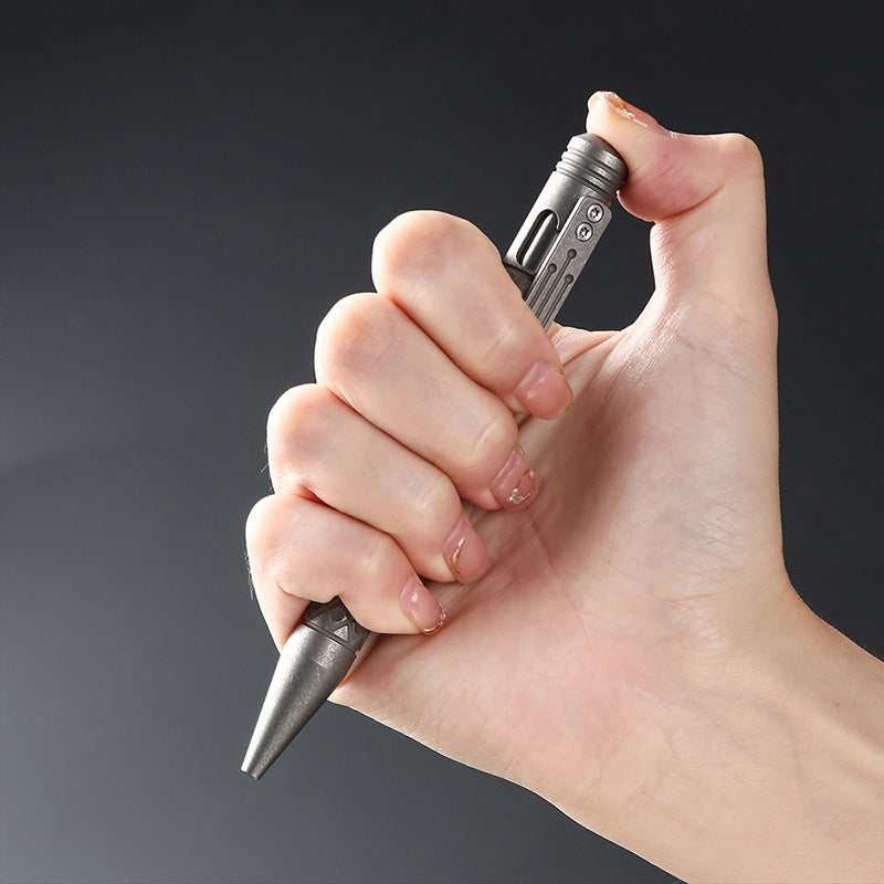 Titanium Alloy Constellation Bolt Tactical Signature Pen EDC