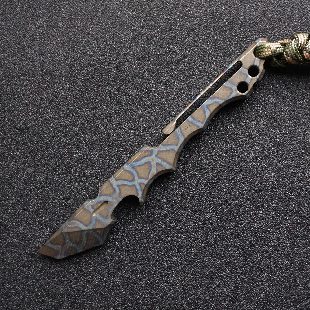 Titanium Alloy Camping Multifunctional Wrecking Bar Bottle Opener EDC