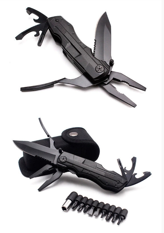 Multi-Function Folding Knife Pliers Screwdriver Integrated EDC