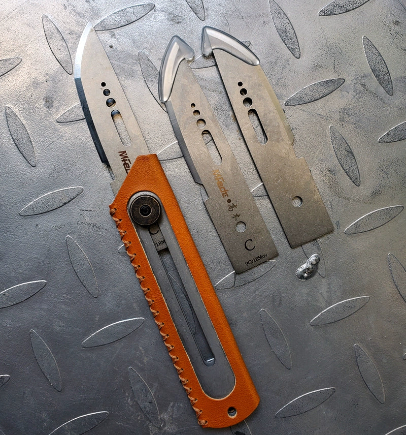 Epic Crafter's Leather Return to the ancients Sheath Knife