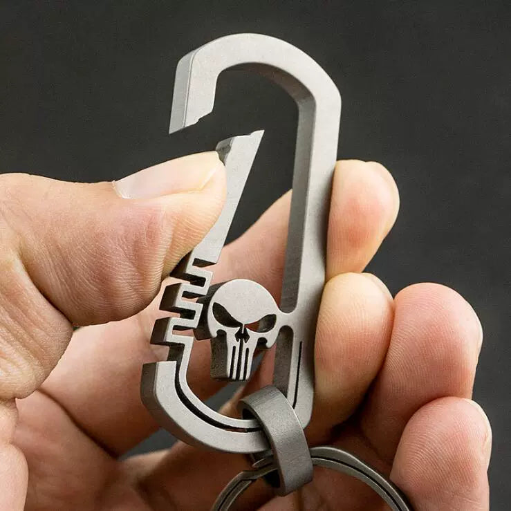Titan Elegance Punisher Waist Clip for Men Keyring