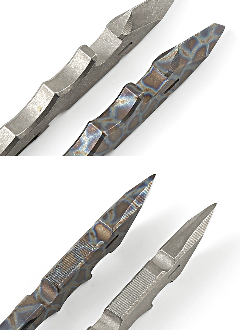 Titan Utility Rod Crowbar Bottle Opener Self-Defense Tool EDC