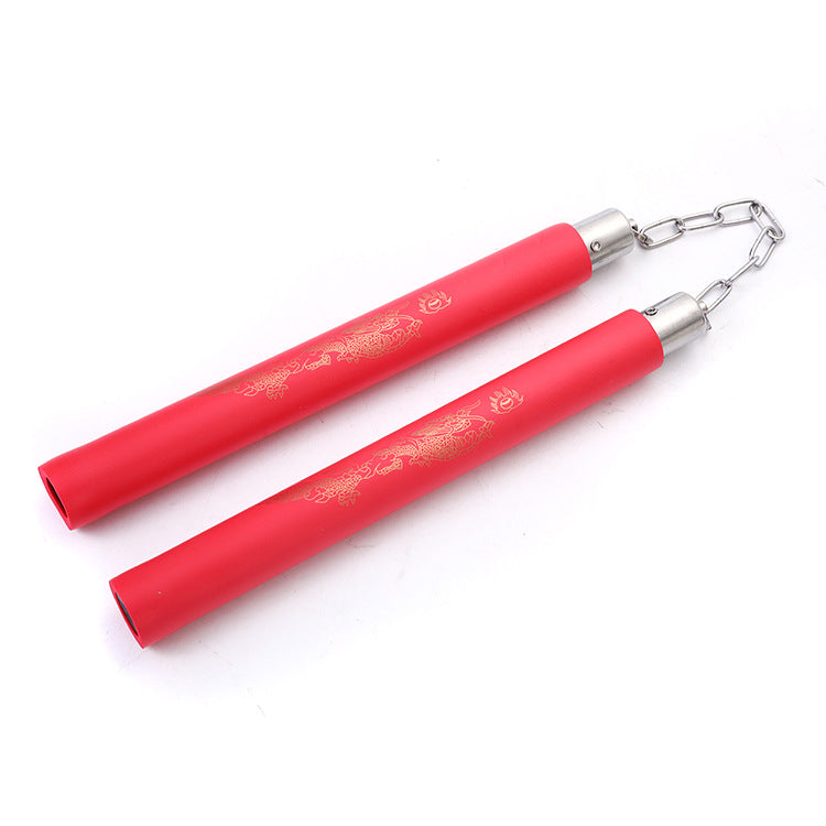 Martial Arts Practice Sponge Nunchaku Training Teaching Stick