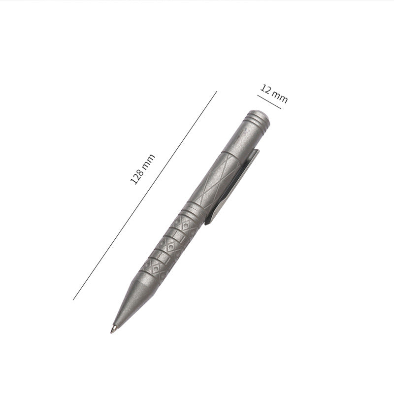 Titanium Alloy Constellation Bolt Tactical Signature Pen EDC