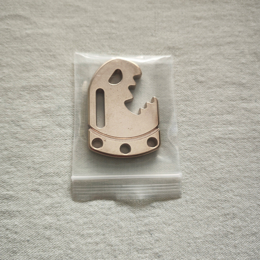 H59 Brass Bottle Opener Key Holder EDC Pendant