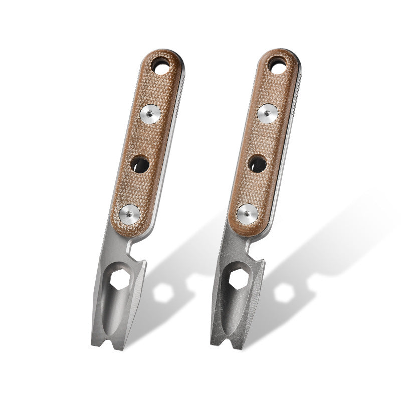 Titan Multi-Wrench Crowbar Bottle Opener Emergency Escape Tool