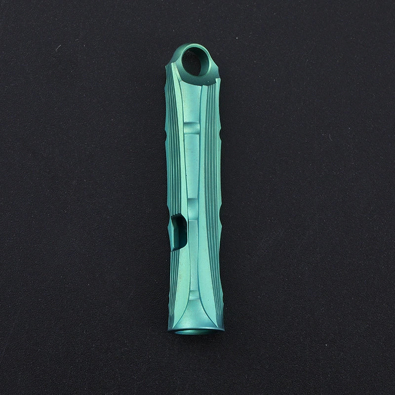 Bamboo Titanium Alloy Single Tube High Frequency Metal Pure Titanium Whistle