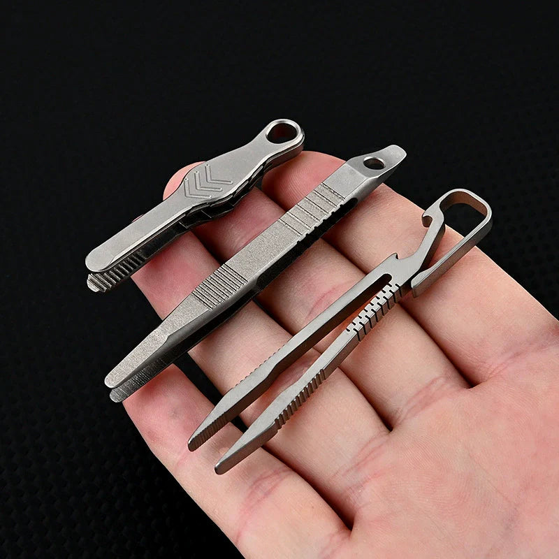 Titan Tines Multitool Pincers Keychain Pendant