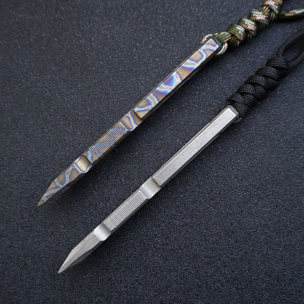 Titanium Alloy Camping Multifunctional Wrecking Bar Bottle Opener EDC