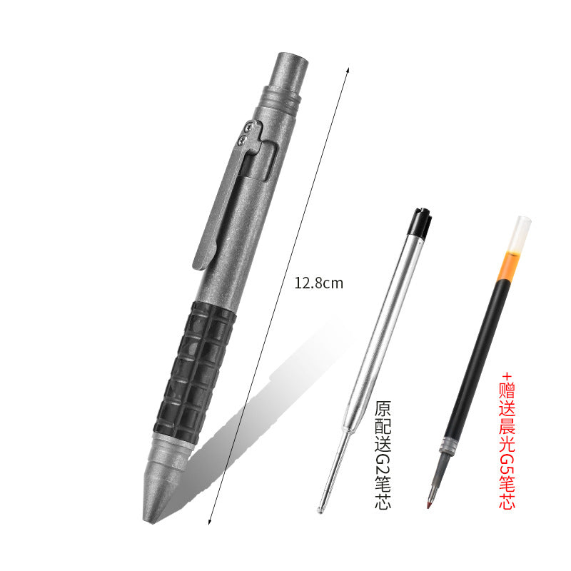 Titan Titanium Alloy Sentinel Tactical Flick Pen EDC