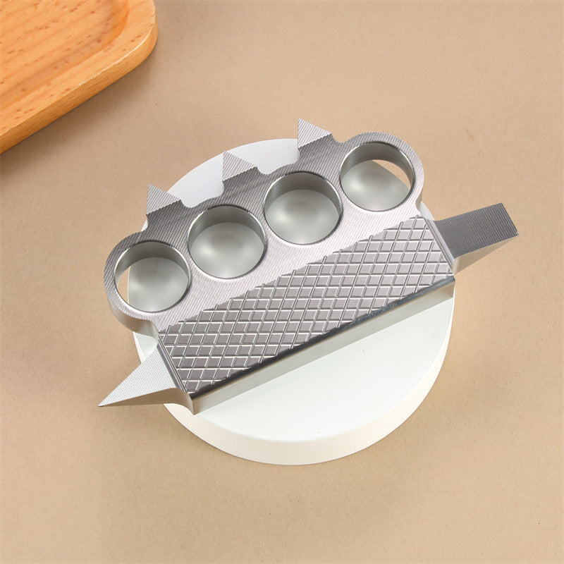 Steel cone Hardened 440 Steel Knuckle Duster EDC