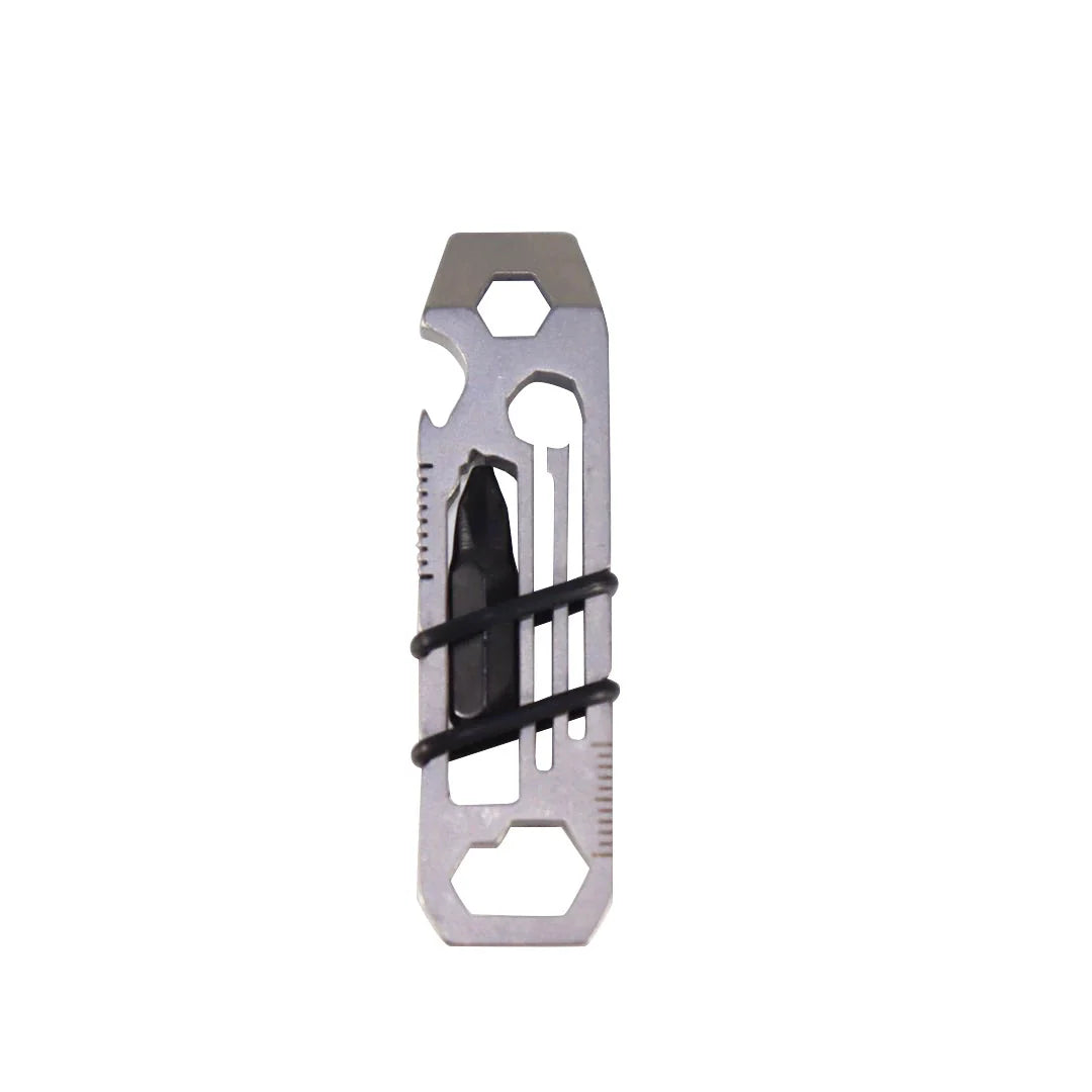 Thin Blade Portable Screwdriver Wrench Bottle Opener Pry Bar Tool EDC