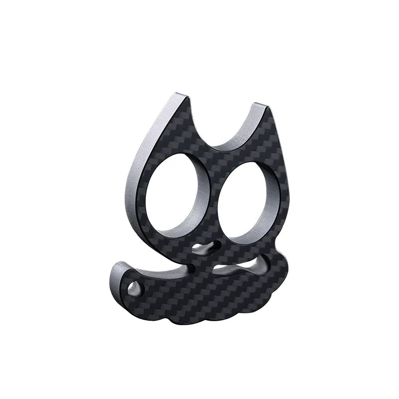 Two-finger Carbon Fiber Steering Knuckle Duster EDC