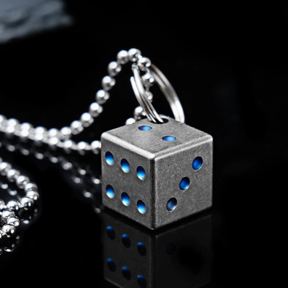 Titanium Alloy Dice Entertainment Appliance