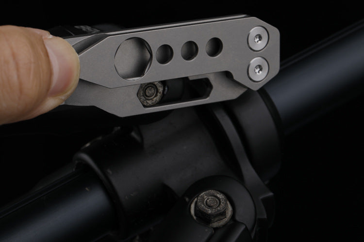 Titanium Pry Bar Wrench Screwdriver Bottle Opener Multitool EDC