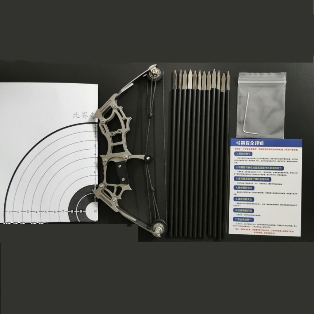 Mini arco e frecce Set Micro Compound Bow Shooting