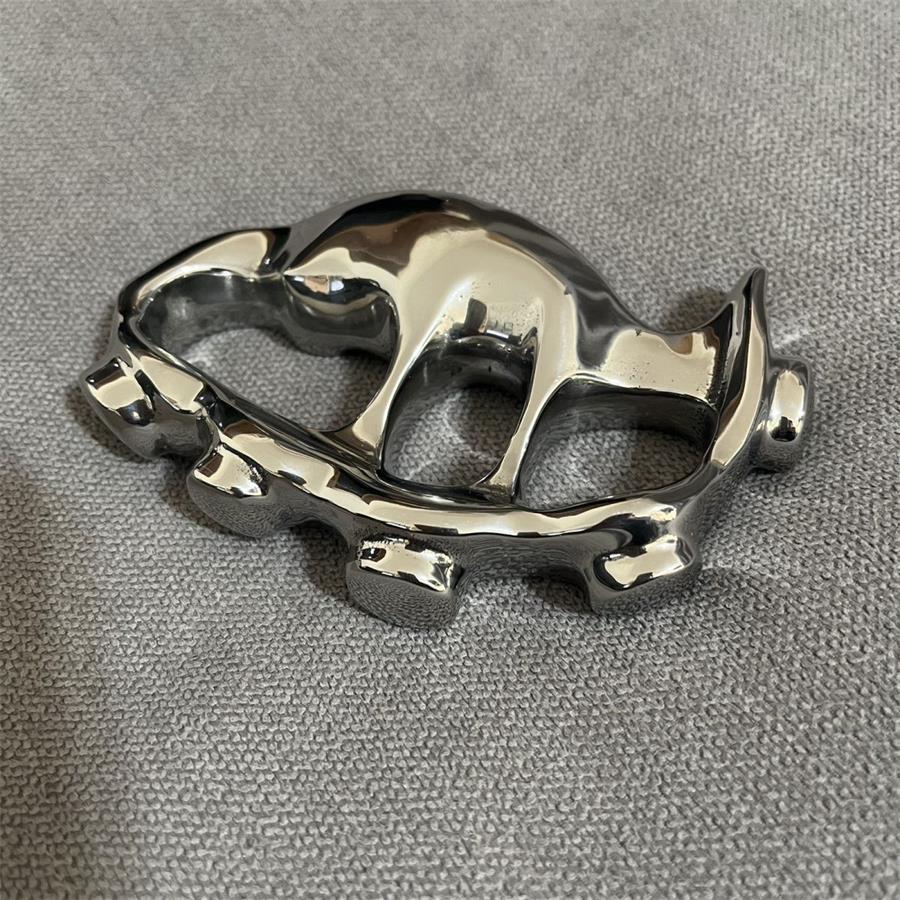 Rhinoceros - Mão direita 304 aço inoxidável Knuckle Duster EDC