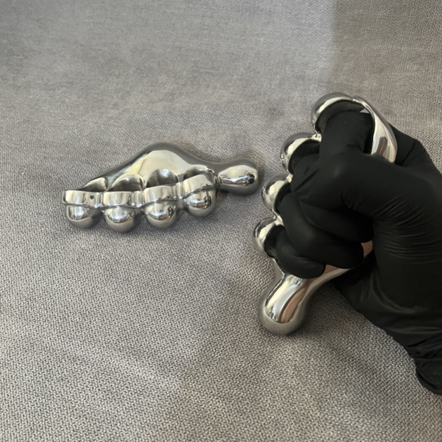 Grapple a nocca in acciaio inossidabile 304 per mano sinistra e destra EDC