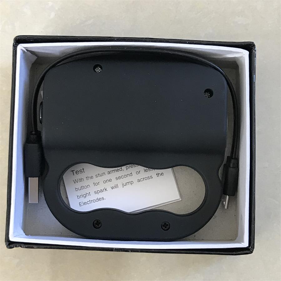 Three Finger Knuckles Stun Gun Electric Shock Electric Stick