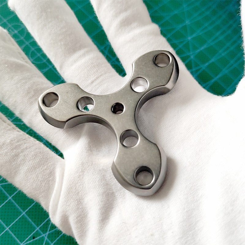 Colar de liga de titânio TC4 Defesa Dedo Tigre Ferramenta EDC