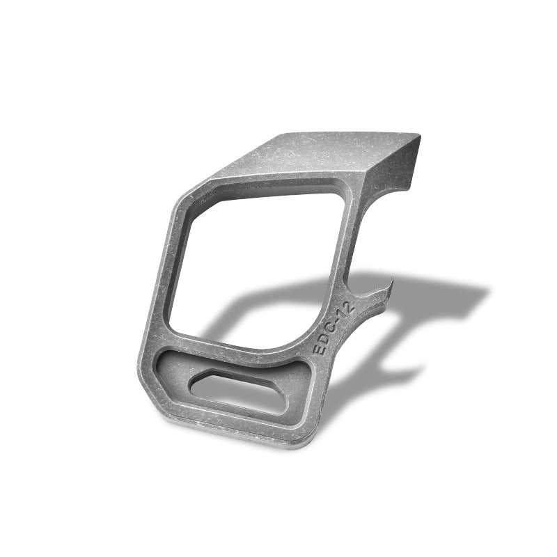 Apribottiglie con tirapugni in titanio TC4, ciondolo EDC