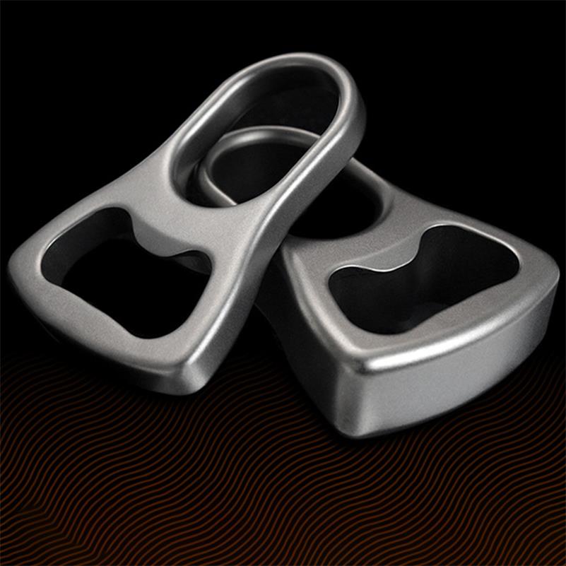 Apribottiglie multifunzionale in lega di titanio TC4 Knuckle Duster