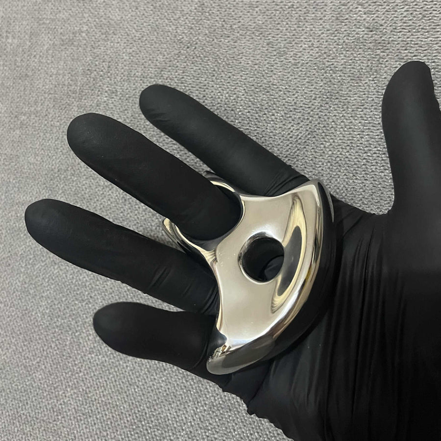 High Quality Solid Steel Right Hand Single Finger Knuckle Duster