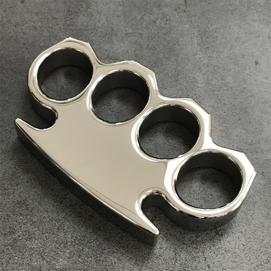 High Quality Fashion Classic Mirror Steel Knuckle Duster Self Defense EDC