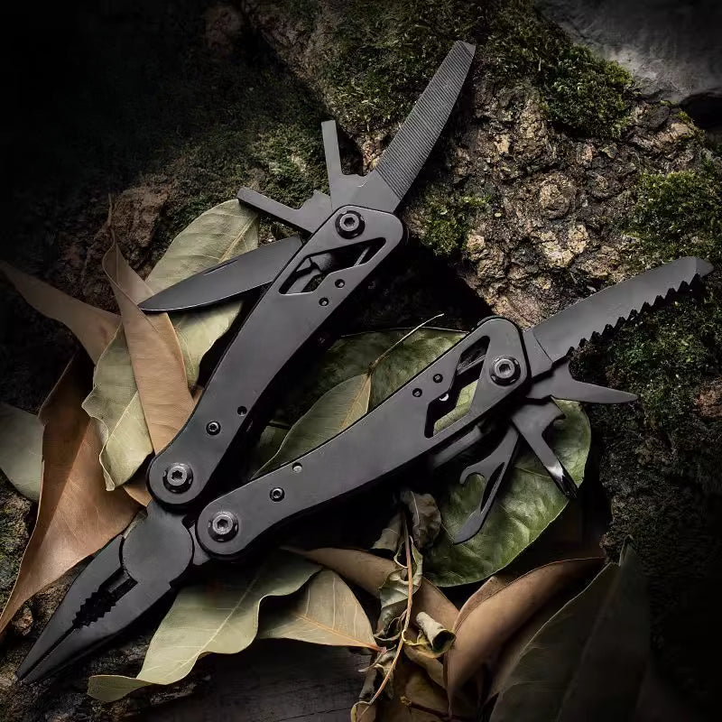 Multi-Task Utility Pliers Pocket Knives Nylon Set with Bit Kit
