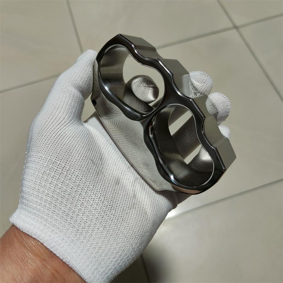 Titanium Alloy Mirror Fashion Knuckle Duster EDC