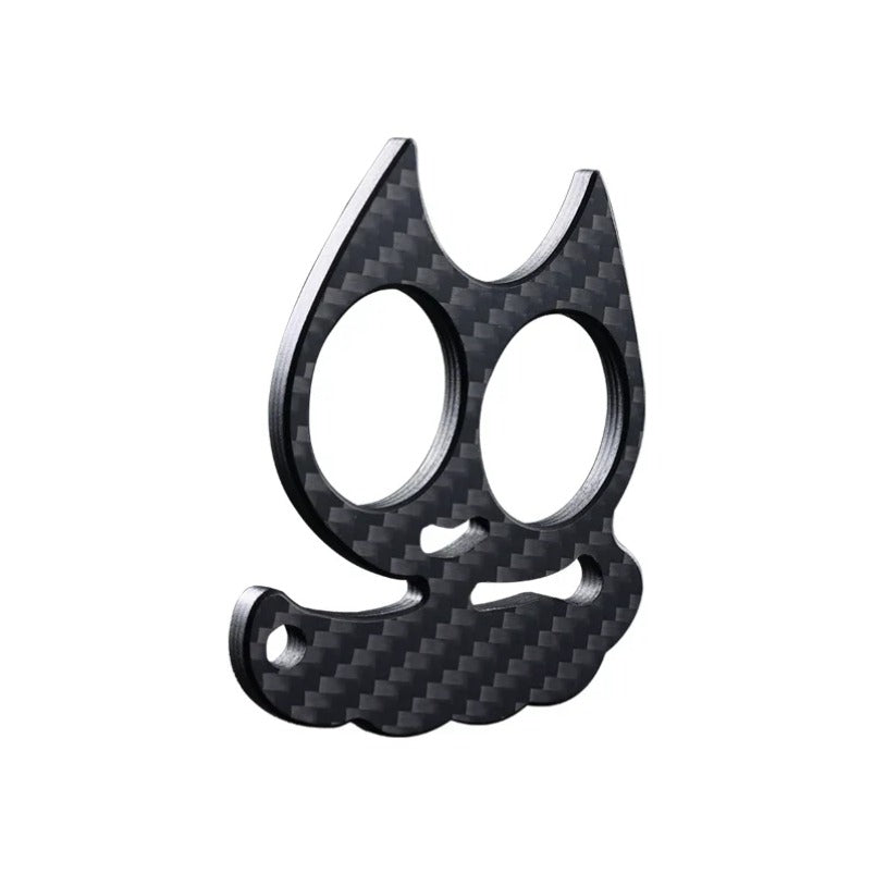 Two-finger Carbon Fiber Steering Knuckle Duster EDC