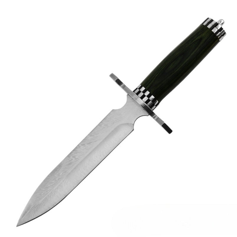 Outdoor Precision Sharp Straight Knife with Blade Sheath
