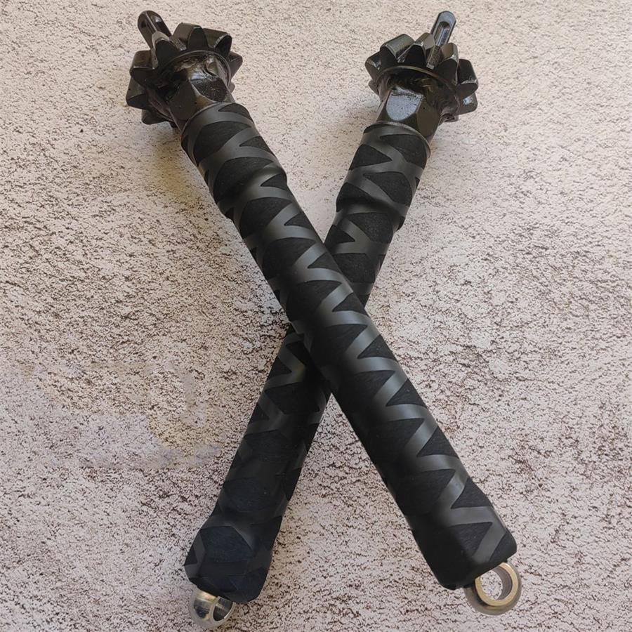 2-in-1 Self-Defense Stick Baton Defense Hammer Martial Arts