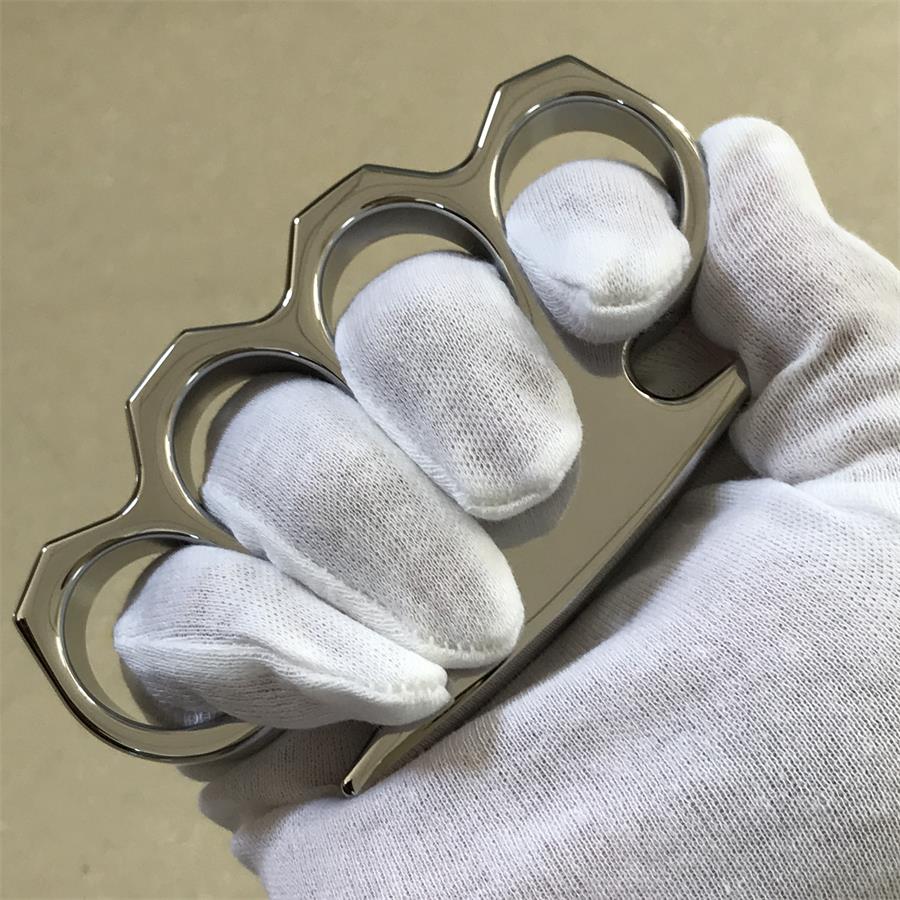 High Quality Fashion Classic Mirror Steel Knuckle Duster Self Defense EDC