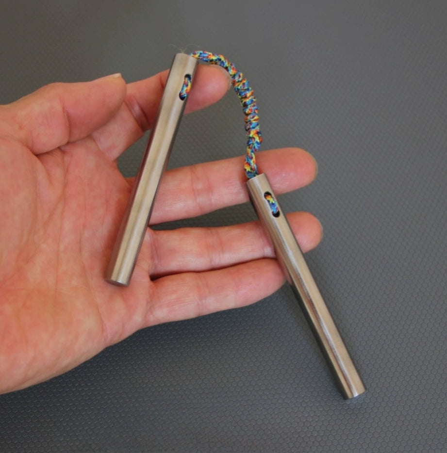 Titan Titanium Fingertip Toy Mini-Nunchaku Stress Reliever EDC