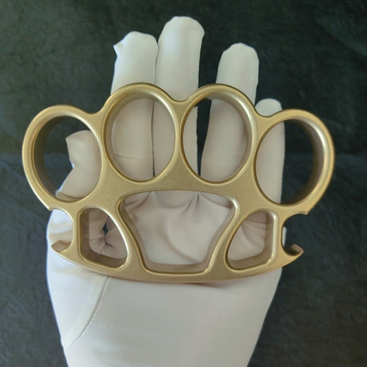 High Quality Stonewashed Brass Knuckle Duster Bottle Opener EDC