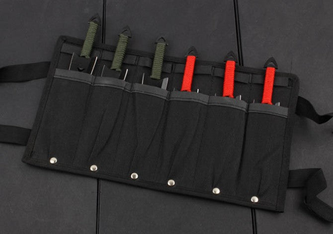 Set di freccette da 6 pezzi per caccia all'aperto, autoprotezione EDC