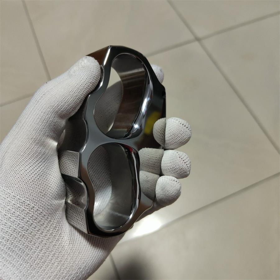 Titanium Alloy Mirror Fashion Knuckle Duster EDC