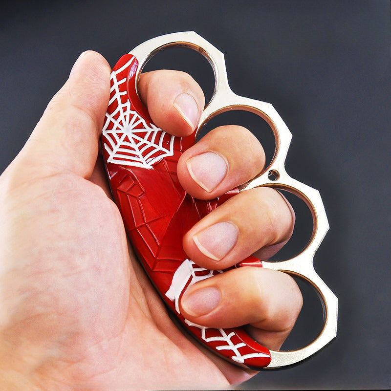 Spider-Man Series Zinc Alloy Red Knuckle Duster EDC