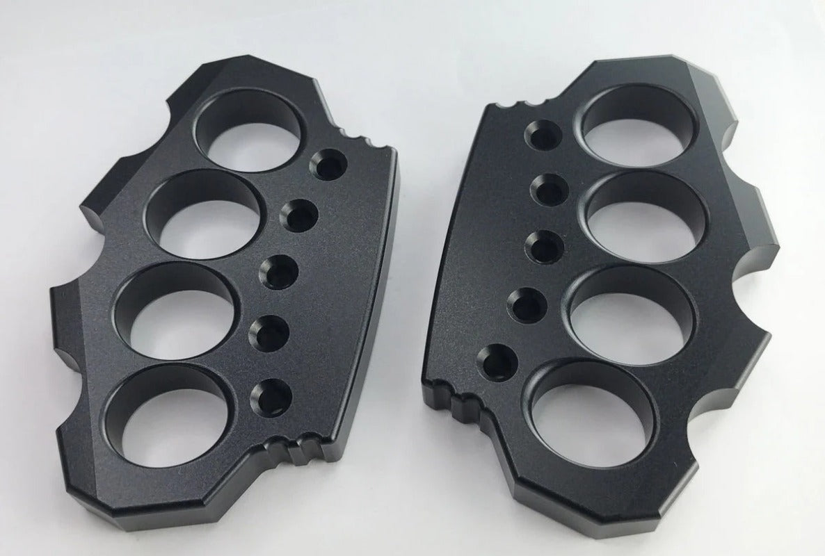 Jack 2- Brass Knuckle Duster Self Defense Protective Gear EDC