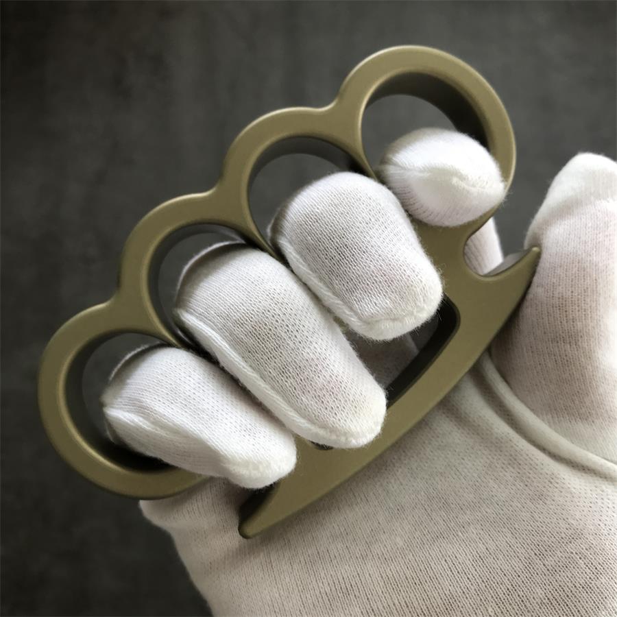 Aluminum Knuckle Duster Self Defense Bottle Opener EDC