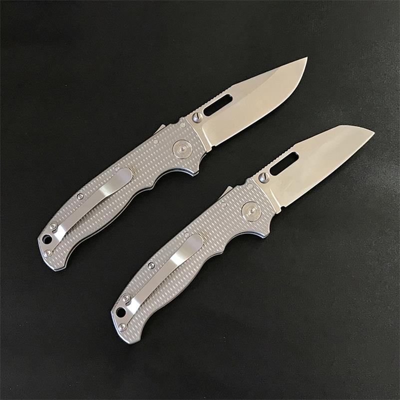 Titanium Alloy Folding Knife Wilderness Hunting Pocket Knives