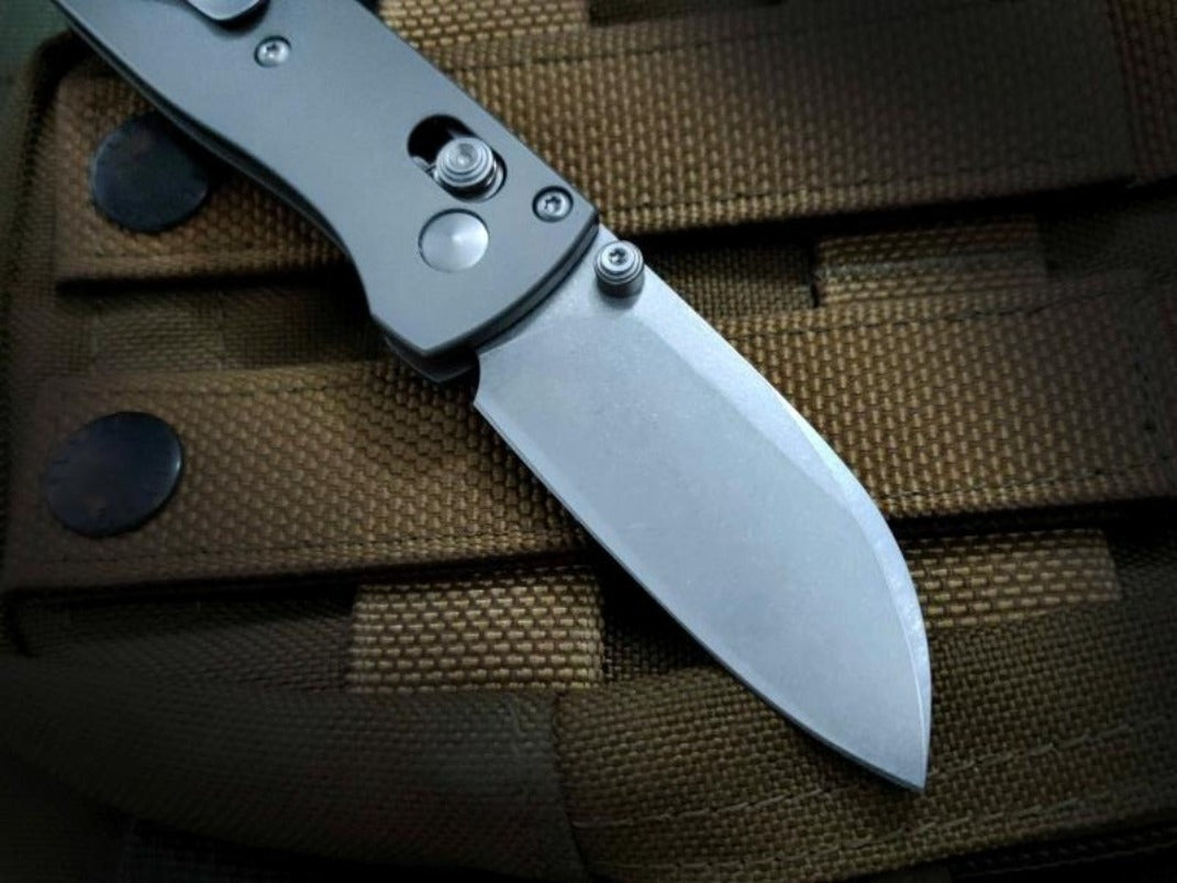 BM535 Mini Titanium Handle Folding Knife EDC