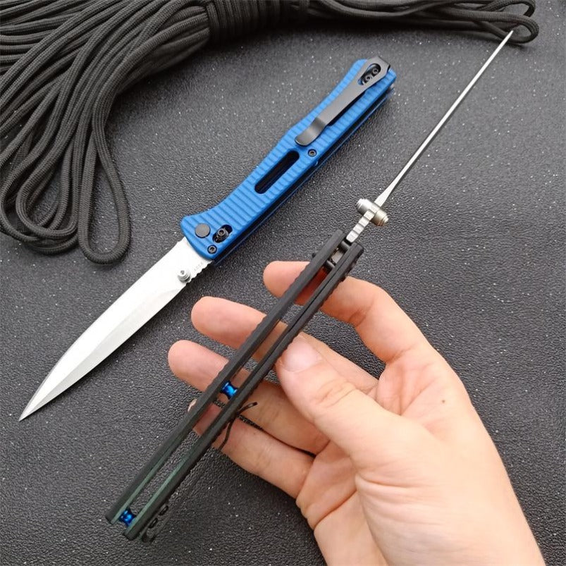 BM417 440C Steel Tactical Folding Knife