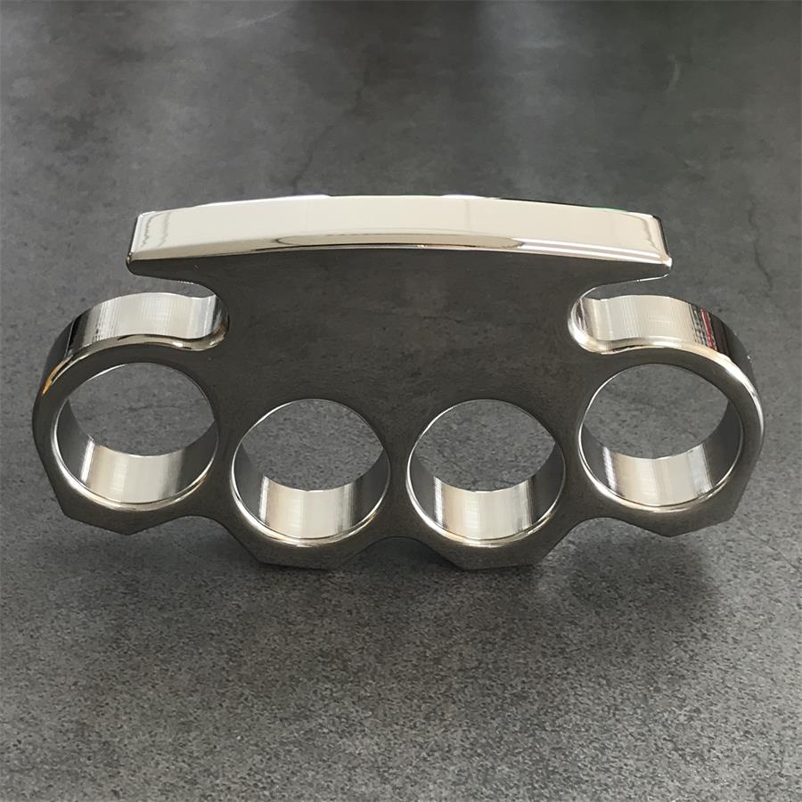 High Quality Fashion Classic Mirror Steel Knuckle Duster Self Defense EDC