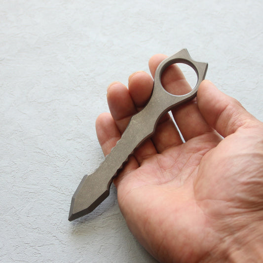 Stee Crowbar Single Finger Knuckle Duster EDC