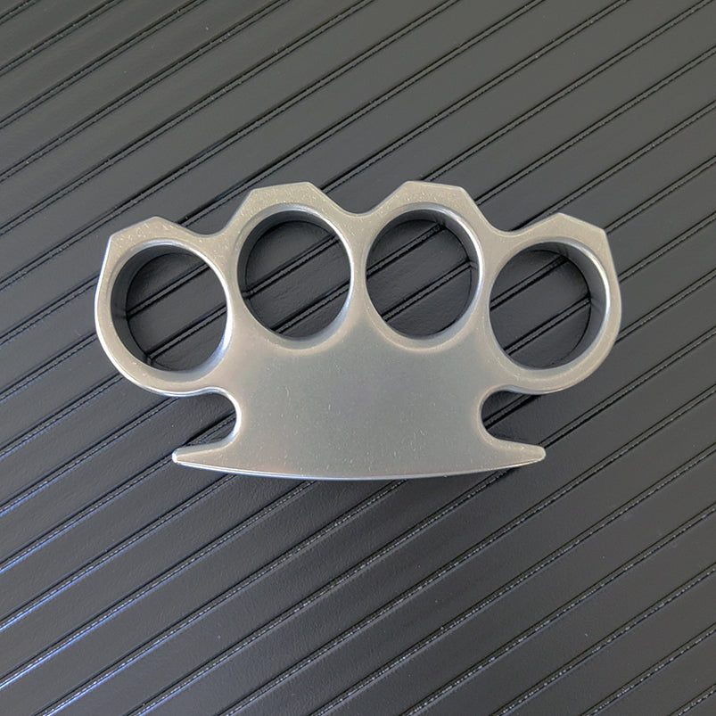 The KING Stone Wash Precision Steel Knuckle Dusters EDC