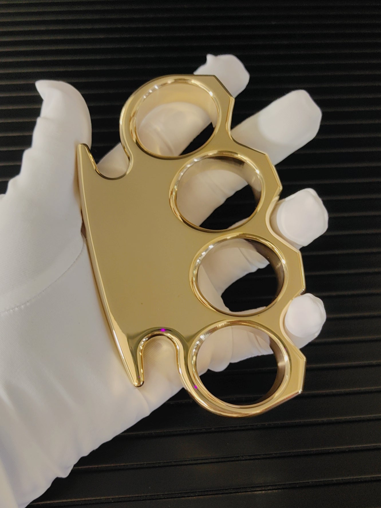 High Quality Classic Style Mirror Polished Brass Knuckle Duster