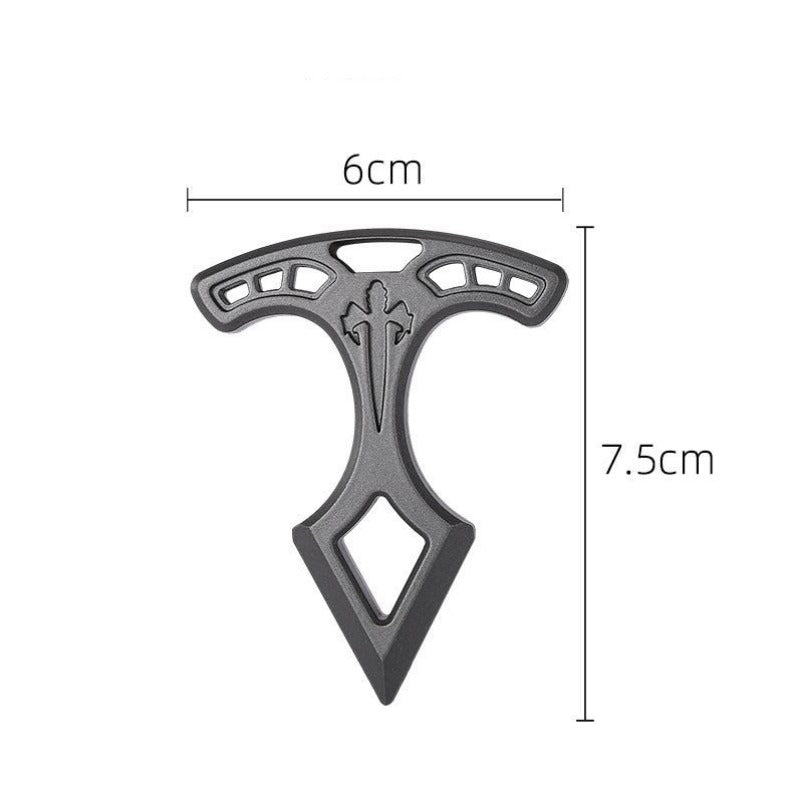 Necklace Pendant Knuckle Duster Self Defense EDC